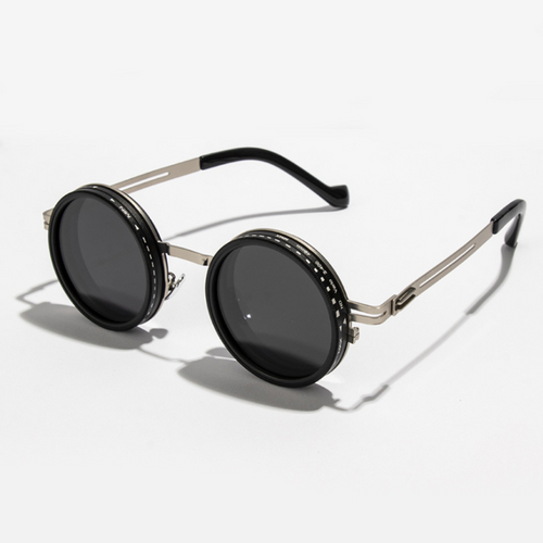 Gafas de sol ajustables retro punk con protección UV400
