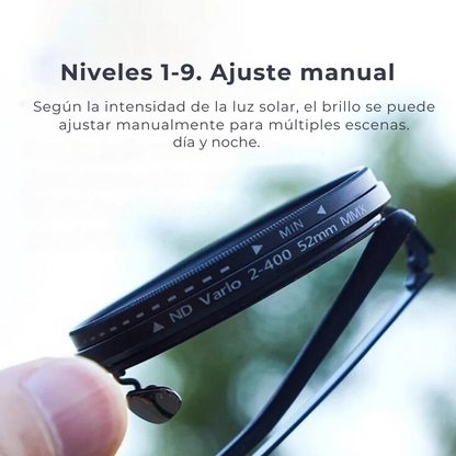 Gafas de sol ajustables retro punk con protección UV400