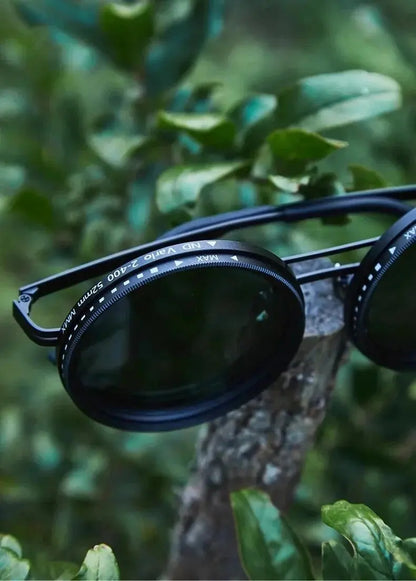 Gafas de sol ajustables retro punk con protección UV400